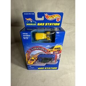 1998 Hot Wheels Gas Station Play Set
